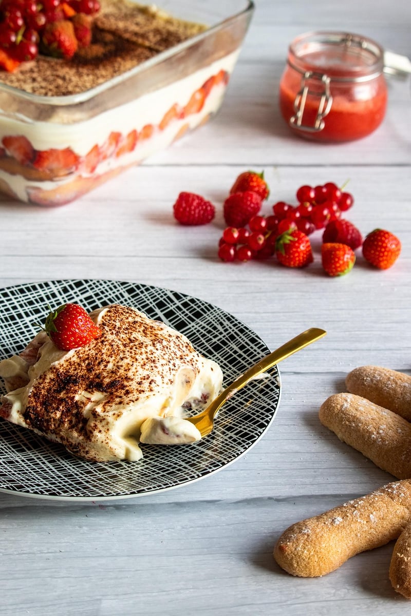 Tiramisu Tres Leches Cake
